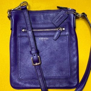 Coach Mini Crossbody Stroll Bag - navy